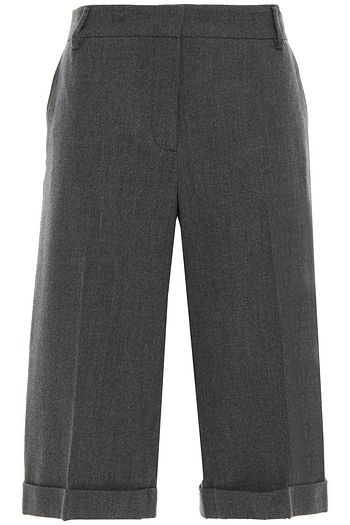 SEE BY CHLOÉ Mélange wool-blend shorts