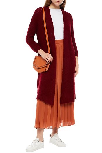 AMERICAN VINTAGE Vapcloud brushed knitted cardigan