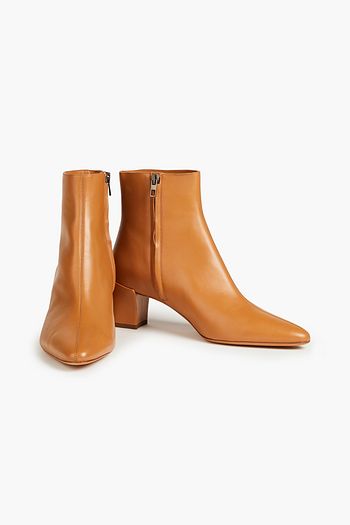 VINCE. Leather ankle boots