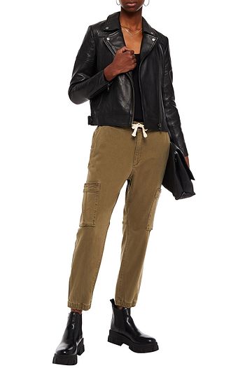 MUUBAA Mary quilted leather biker jacket