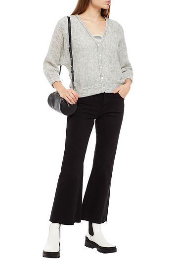 AMERICAN VINTAGE Mélange knitted cardigan