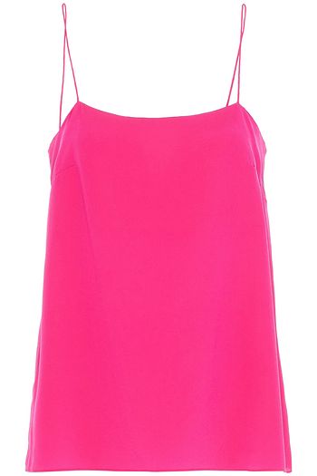 GINIA Silk crepe de chine camisole