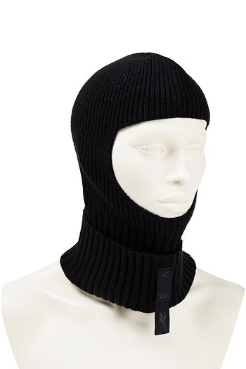REEBOK X VICTORIA BECKHAM Logo-appliquéd ribbed wool and cashmere-blend beanie