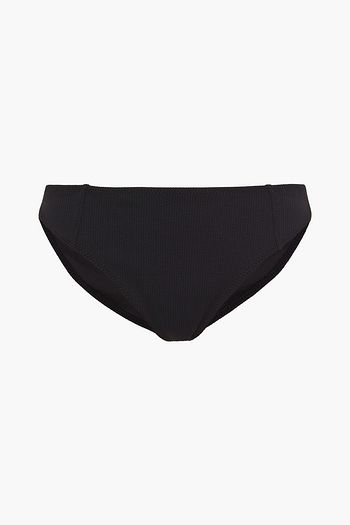 GANNI Ribbed low-rise bikini briefs