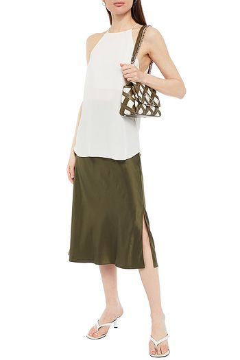 GINIA Silk crepe de chine top