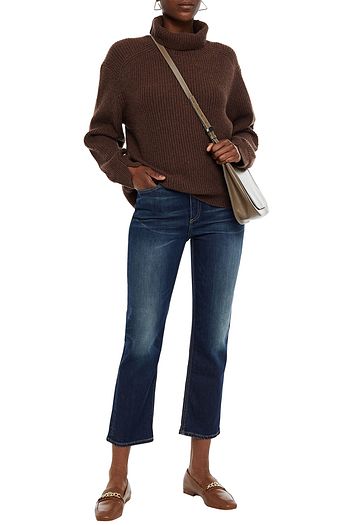 RAG & BONE Ribbed cashmere turtleneck sweater