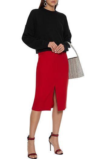 MICHAEL KORS COLLECTION Crepe pencil skirt