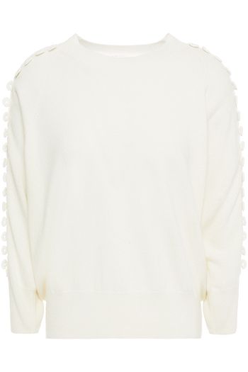 SEE BY CHLOÉ Crochet-trimmed knitted sweater