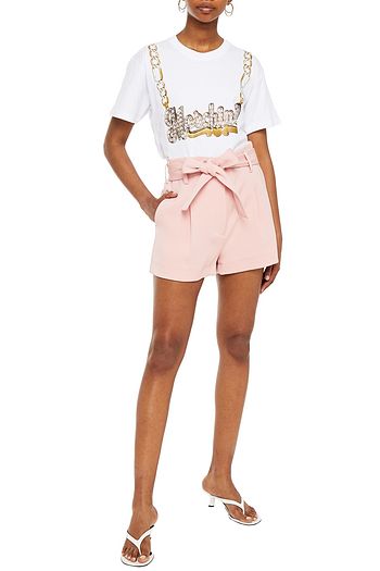 MOSCHINO Printed cotton-jersey T-shirt