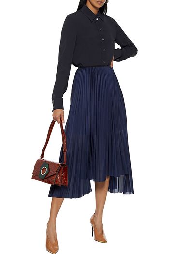 MICHAEL KORS COLLECTION シルク混クレープ シャツ