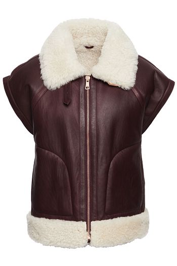 SEE BY CHLOÉ Two-tone shearling jacket