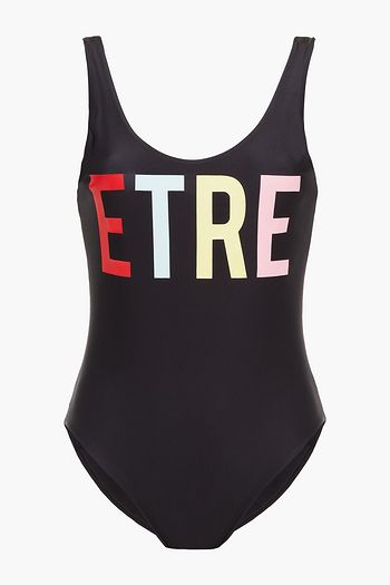 ÊTRE CÉCILE Mallory printed swimsuit