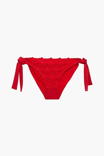 I.D. SARRIERI Broderie anglaise low-rise bikini briefs
