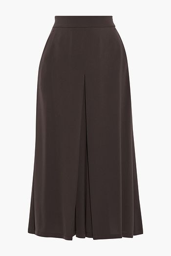 MAX MARA Cannone pleated crepe culottes