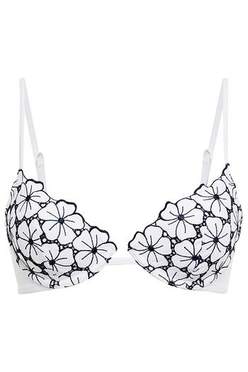 I.D. SARRIERI Sunrise In Capri broderie anglaise underwired bikini top