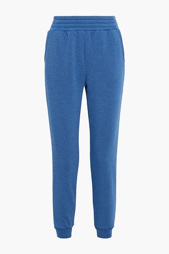 ALICE + OLIVIA NYC cropped fleece track pants
