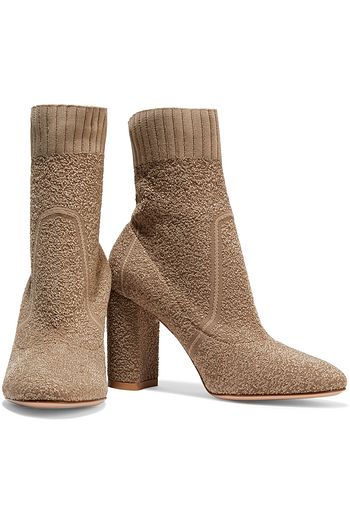 GIANVITO ROSSI BouclƩ-knit sock boots
