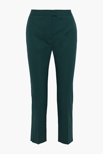 PS PAUL SMITH Cropped grain de poudre wool slim-leg pants