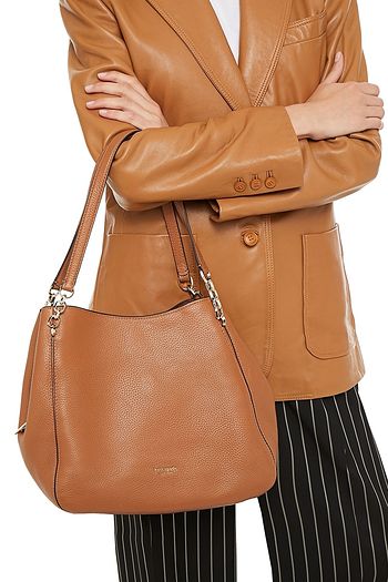 KATE SPADE NEW YORK Pebbled-leather shoulder bag
