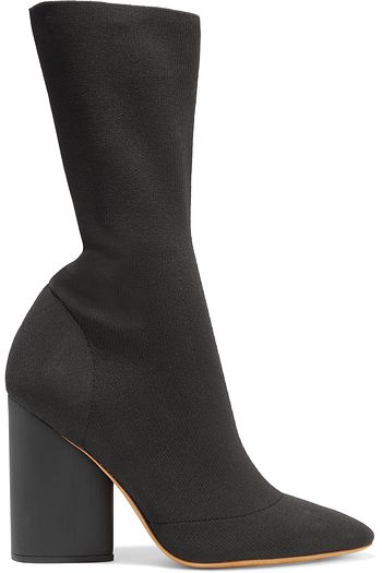 YEEZY Stretch-knit sock boots
