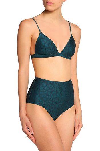 ZIMMERMANN Separates Sculpt leopard-print high-rise bikini briefs
