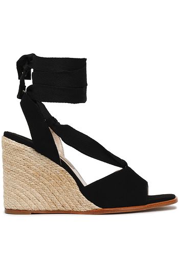 PALOMA BARCELÓ Faco suede espadrille wedge sandals