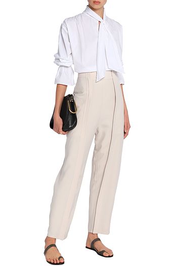 CHLOÉ Crepe tapered pants