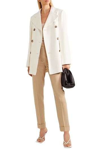 STELLA MCCARTNEY Wool-twill tapered pants