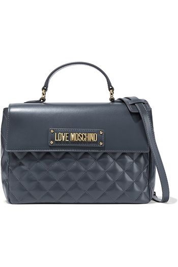 LOVE MOSCHINO Quilted faux leather shoulder bag
