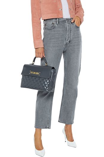 LOVE MOSCHINO Quilted faux leather shoulder bag
