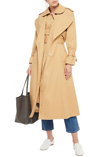 SIMONE ROCHA Layered gabardine trench coat