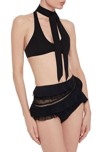 ZIMMERMANN Separates Sculpt tie-neck bikini top
