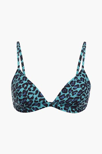 ZIMMERMANN Separates Sculpt leopard-print triangle bikini top