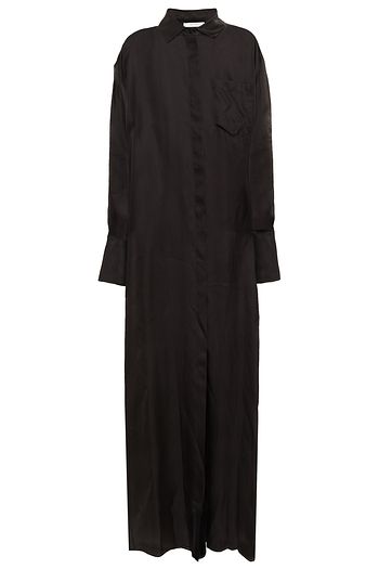 THE ROW Silk-organza maxi dress