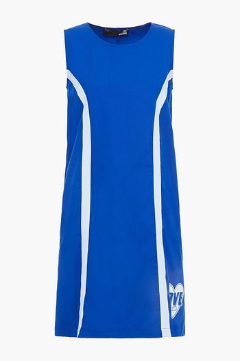 LOVE MOSCHINO Minikleid aus Twill mit Print