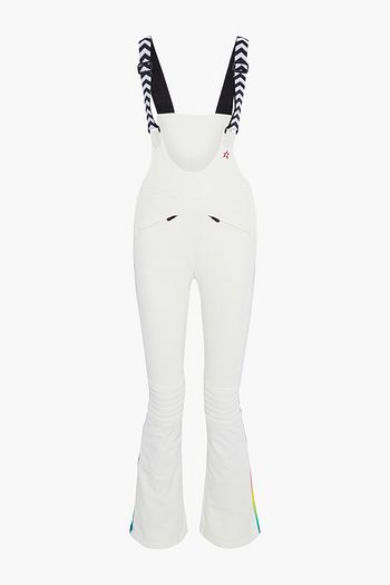 PERFECT MOMENT GT Racing dégradé-trimmed padded ski suit