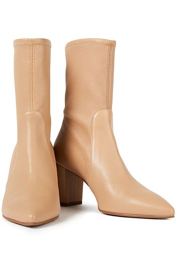 STUART WEITZMAN Landry Sock Boots aus Stretch-Leder