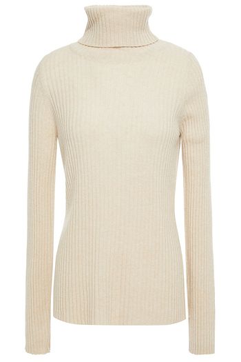 NILI LOTAN Ribbed cashmere turtleneck sweater