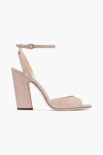 JIMMY CHOO Miranda 100 suede sandals