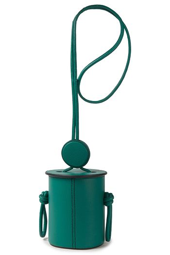 YUZEFI Cubito textured-leather bucket bag