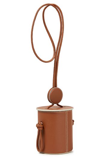 YUZEFI Cubito textured-leather bucket bag