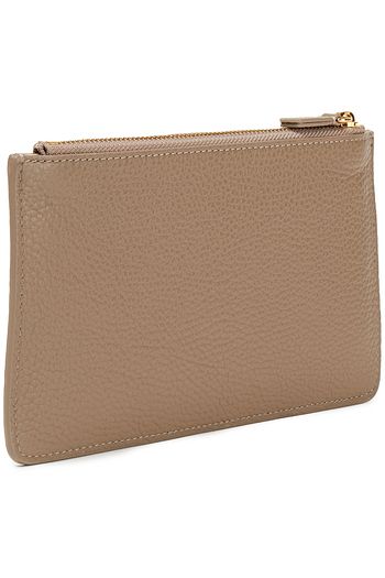 SERGIO ROSSI Pochette aus Narbenleder