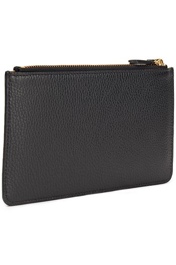SERGIO ROSSI Pochette aus Narbenleder