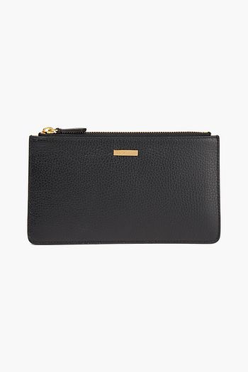 SERGIO ROSSI Pochette aus Narbenleder