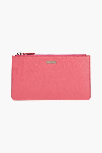 SERGIO ROSSI Pochette aus Narbenleder