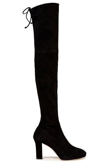 STUART WEITZMAN Ledyland stretch-suede over-the-knee boots