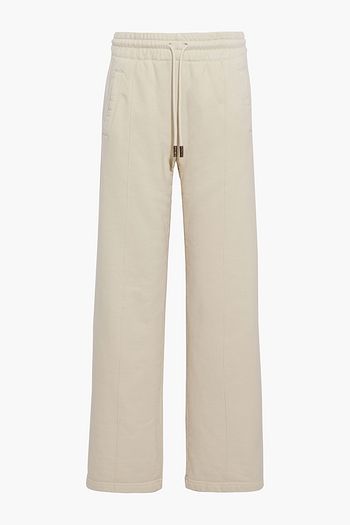 OFF-WHITE™ Printed French cotton-terry track pants