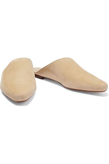 VINCE. Gena suede slippers