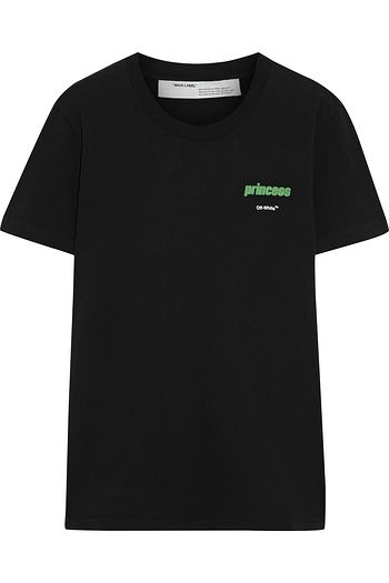 OFF-WHITE™ Printed cotton-jersey T-shirt