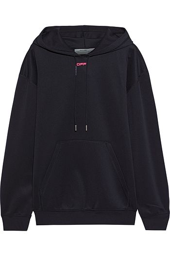 OFF-WHITE™ Oversized printed jersey hoodie